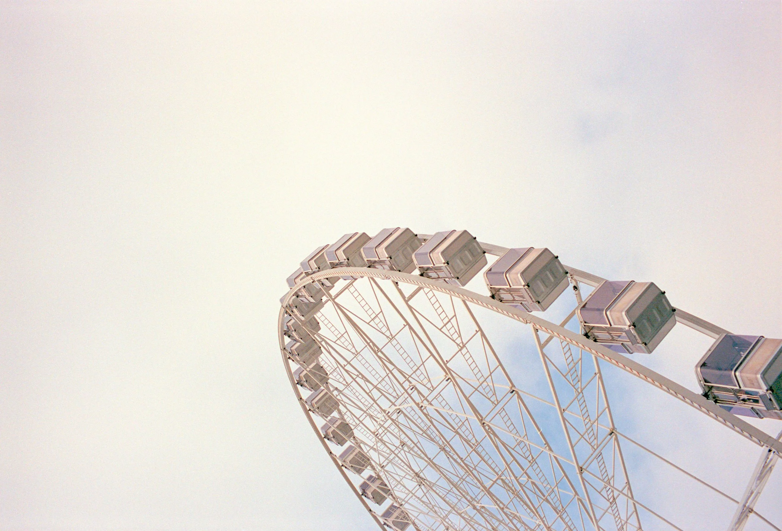 Object photographed on film